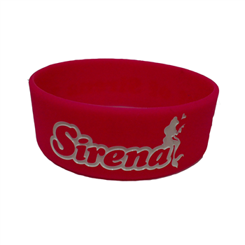 Wide Silicone Wristband