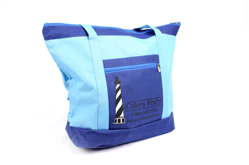2-Tone 600D Polyester Tote Bag