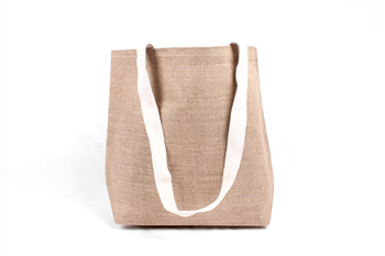 Natural Linen Jute Tote Bag