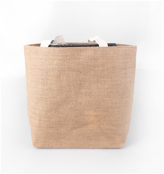 Natural Linen Jute Tote Bag