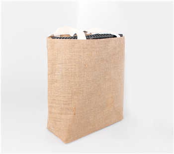 Natural Linen Jute Tote Bag