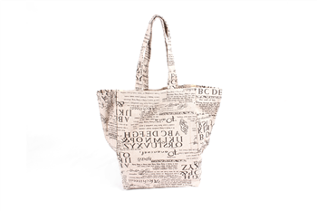 Natural Linen Jute Tote Bag