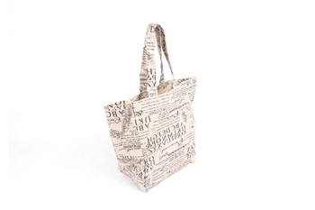 Natural Linen Jute Tote Bag