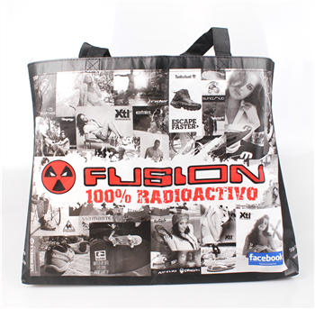 Laminated Non-Woven Printed Shopper Tote Bag
