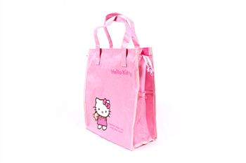 Kids’ Zippered School Tote with Mesh Pocket