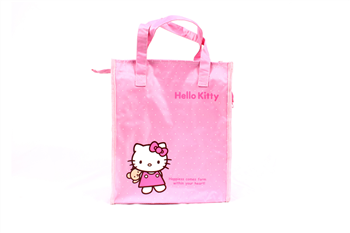 Kids’ Zippered School Tote with Mesh Pocket