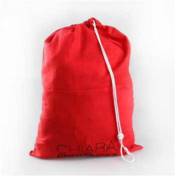 Natural Cotton Drawstring Custom Bag