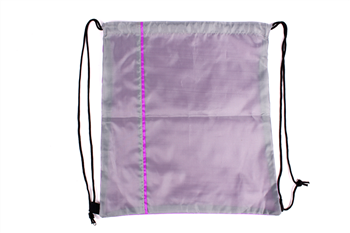 Budget Two-Tone Polyester Drawstring Bag