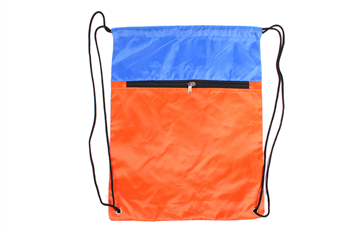 Two-Tone Custom Drawstring Bag