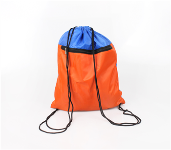 Two-Tone Custom Drawstring Bag