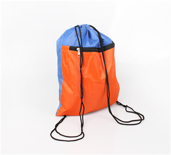 Two-Tone Custom Drawstring Bag