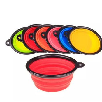 9oz Collapsible Silicone Pet Bowl