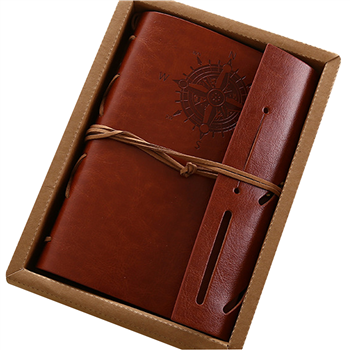 Pirate Ship Leather Journal