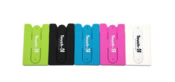 Silicone Phone Wallet with Stand