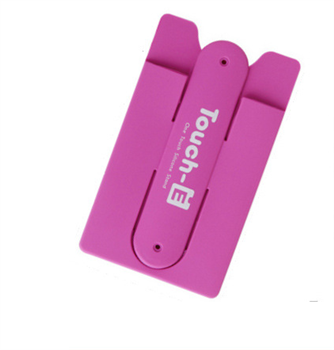 Silicone Phone Wallet with Stand