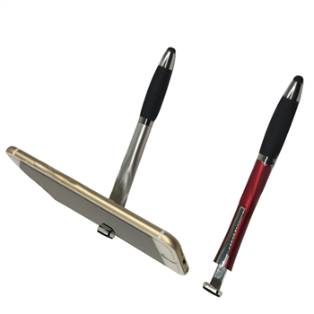 3-in-1 Stylus Ballpoint Pen with Phone Stand