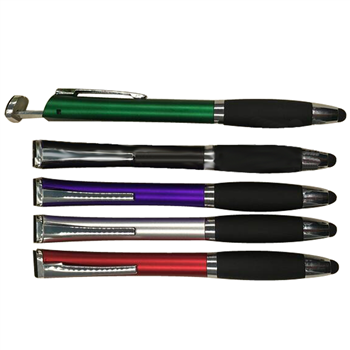 3-in-1 Stylus Ballpoint Pen with Phone Stand