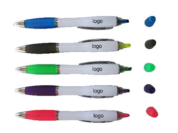 Personalized Combo Highlighter & Ballpoint Pen