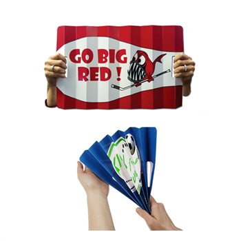 Foldable Banner Fan