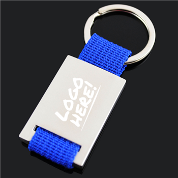 Square Metal Key Tag