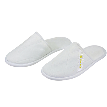 Velour Slippers with EVA Sole