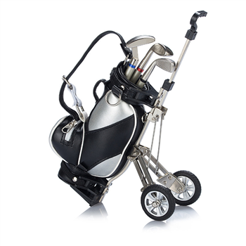 Mini Golf Bag Pen Holder with Club Pens