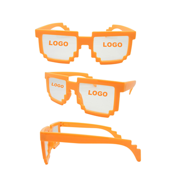 Retro Pixel Style Glasses