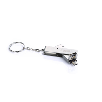 16GB OTG USB Flash Drive with Dual Connector