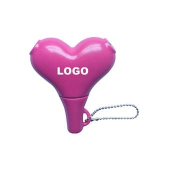Heart-Shaped Earbud Splitter Adapter