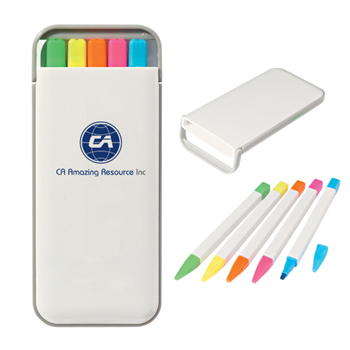 5-in-1 Pocket Highlighter Set