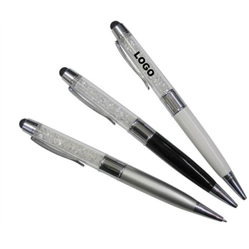 4GB USB Crystal Stylus Pen