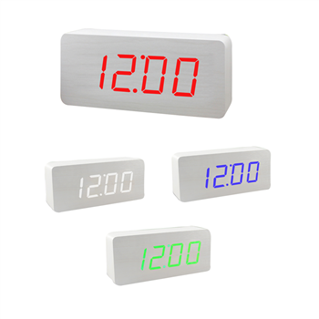 Wooden Digital Alarm Clock