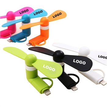 2-in-1 Mini Mobile Phone Fan