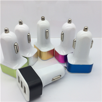 3-Port USB Car Charger