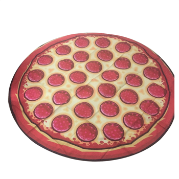 60" Round Polyester Beach Towel