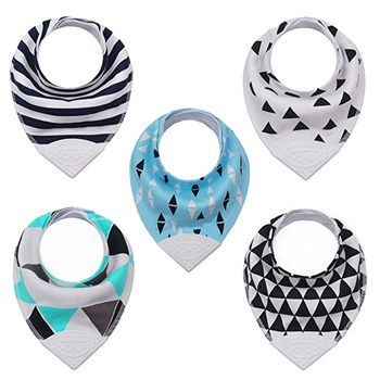 Soft Silicone Teething Bib