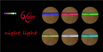 Wood Grain Aroma Humidifier