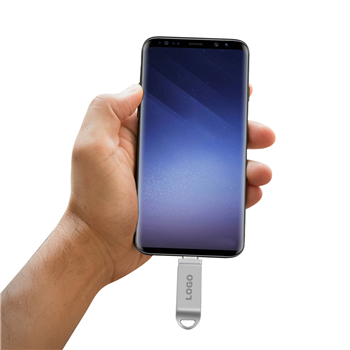 64G 3-in-1 USB Flash Drive with Type-C & Micro-USB Ports