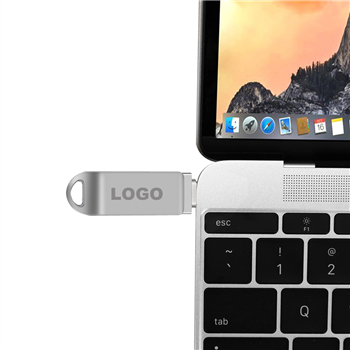 16G 3-in-1 USB Flash Drive with Type-C & Micro-USB Ports