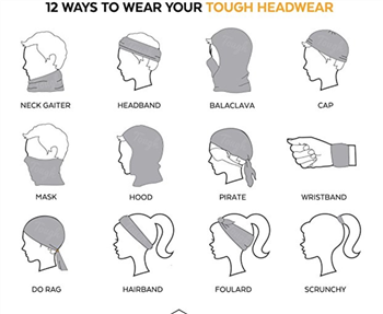 Multi-Function Polyester Bandana