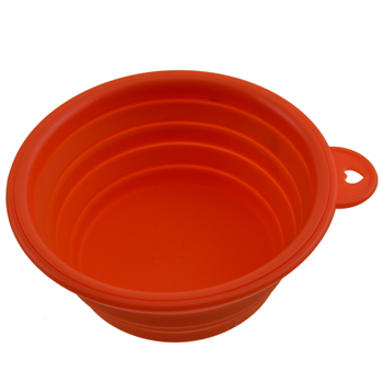 Collapsible Silicone Travel Pet Bowl