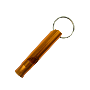 Aluminum Safety Whistle with Key Ring