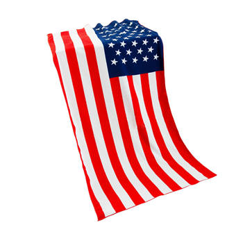 Flag Pattern Beach Towel
