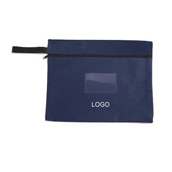 Canvas Document Zipper Pouch