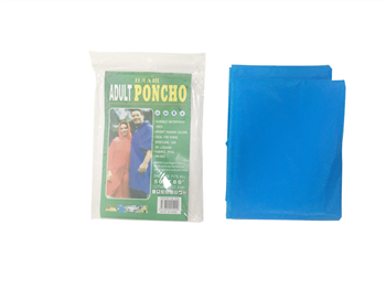 Disposable PE Rain Poncho