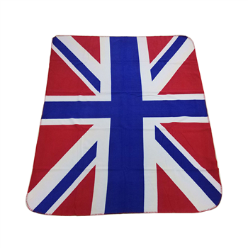 Flag Pattern Fleece Blanket