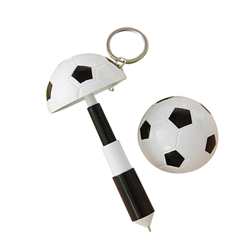 Soccer Ball Telescopic Ballpoint Pen Pendant