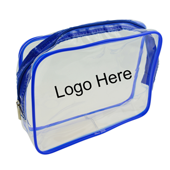 Medium Clear PVC Toiletry Bag
