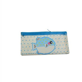 Clear Mesh PVC Pencil Bag