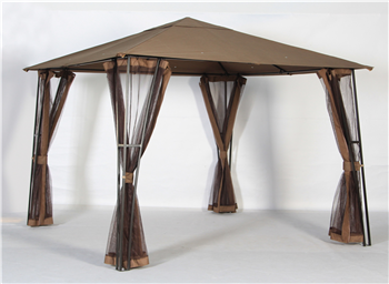 Roof Style Garden Gazebo with Netting